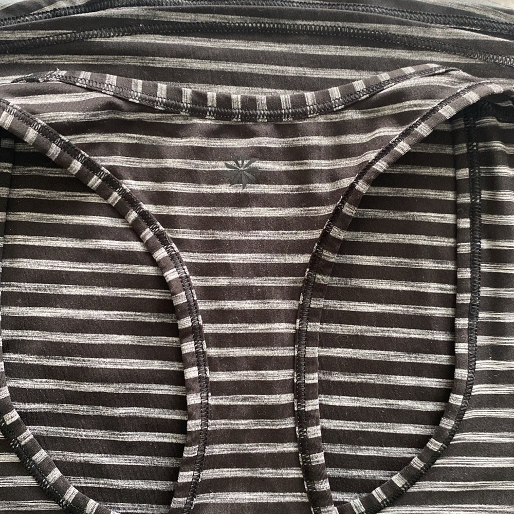 Athleta Racerback Striped Tank - Picture 6 of 11